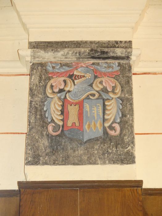 peinture monumentale, litre funéraire (fragment)