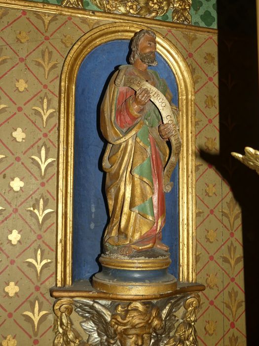 tabernacle du maître-autel, détail d'une statuette