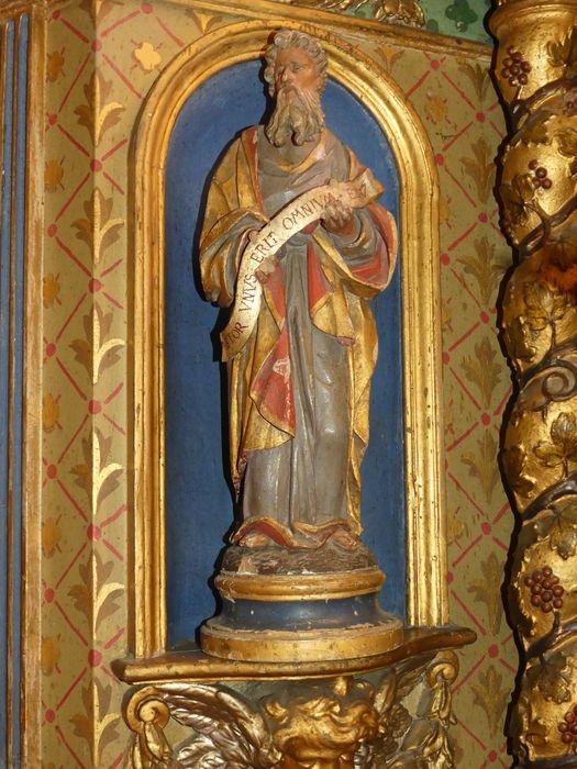 tabernacle du maître-autel, détail d'une statuette