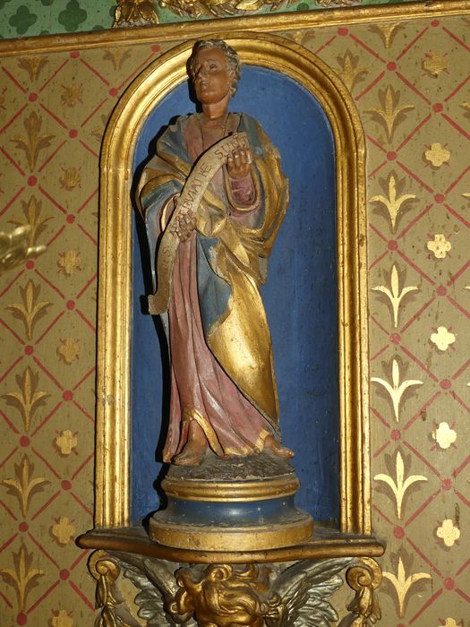 tabernacle du maître-autel, détail d'une statuette