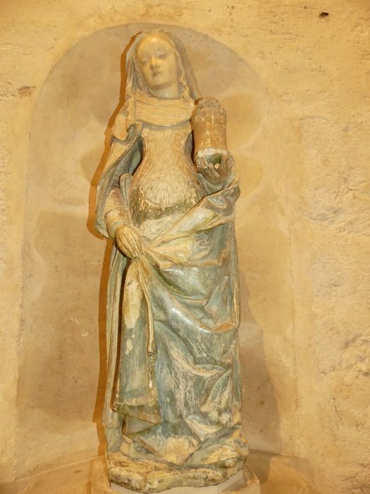 statue : Sainte Madeleine - © Ministère de la Culture (France), Conservation des antiquités et des objets d’art d'Indre-et-Loire - Tous droits réservés