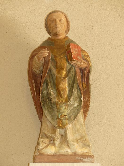 statue : Saint non identifié - © Ministère de la Culture (France), Conservation des antiquités et des objets d’art d'Indre-et-Loire - Tous droits réservés