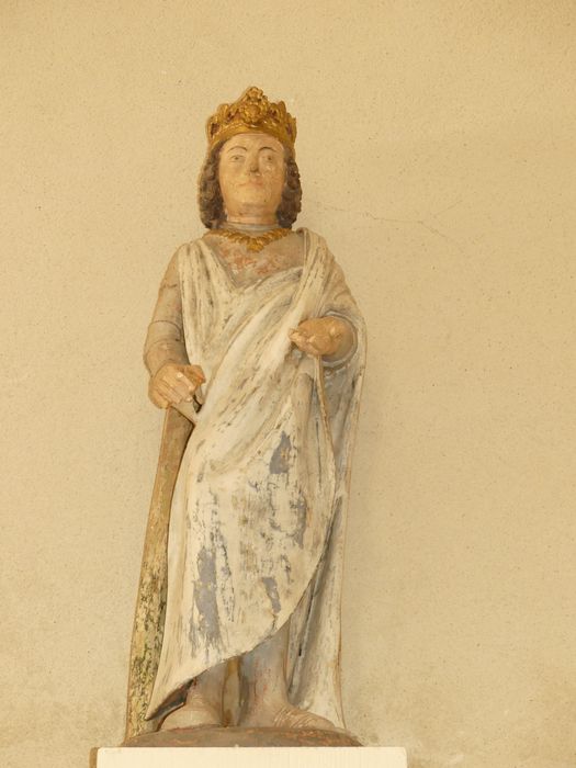 statue : Saint Louis - © Ministère de la Culture (France), Conservation des antiquités et des objets d’art d'Indre-et-Loire - Tous droits réservés