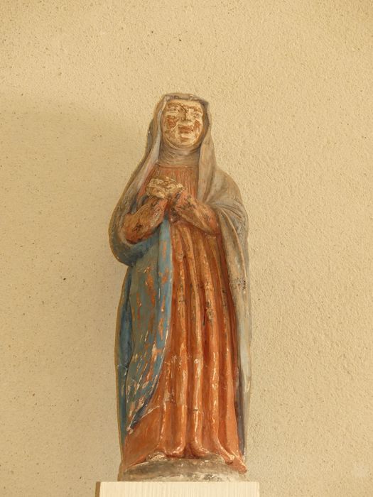 statue : Sainte Marthe - © Ministère de la Culture (France), Conservation des antiquités et des objets d’art d'Indre-et-Loire - Tous droits réservés