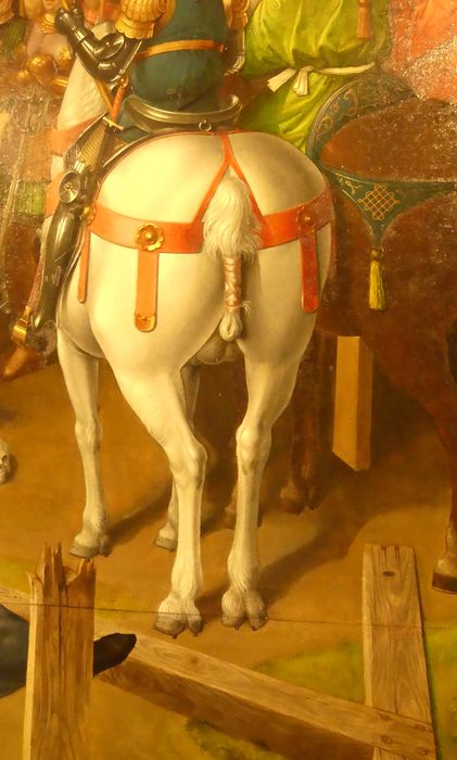 retable, détail
