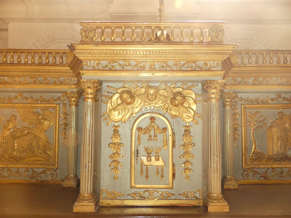 tabernacle, vue partielle