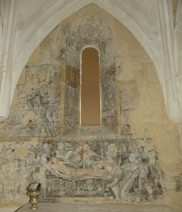 peintures monumentales de la sacristie : Scènes de l'histoire biblique de Suzanne