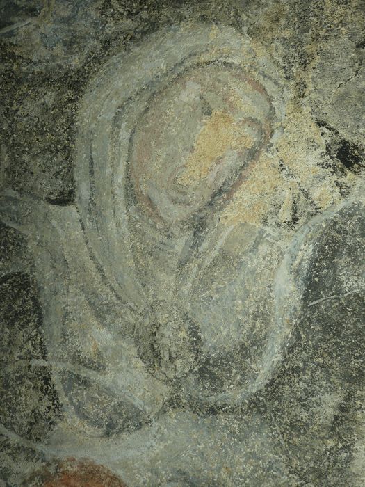 peintures monumentales de la sacristie : Scènes de l'histoire biblique de Suzanne, détail