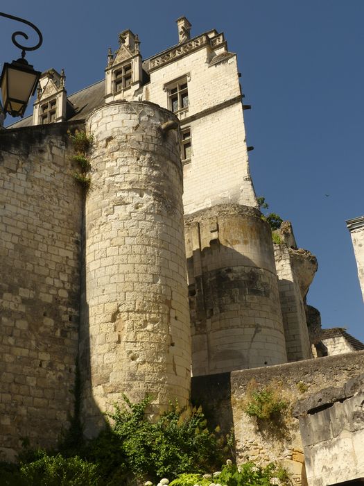 vue générale des tours depuis l’Est