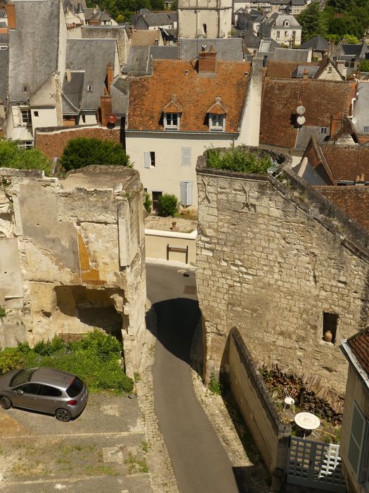 vue générale des tours depuis le Sud