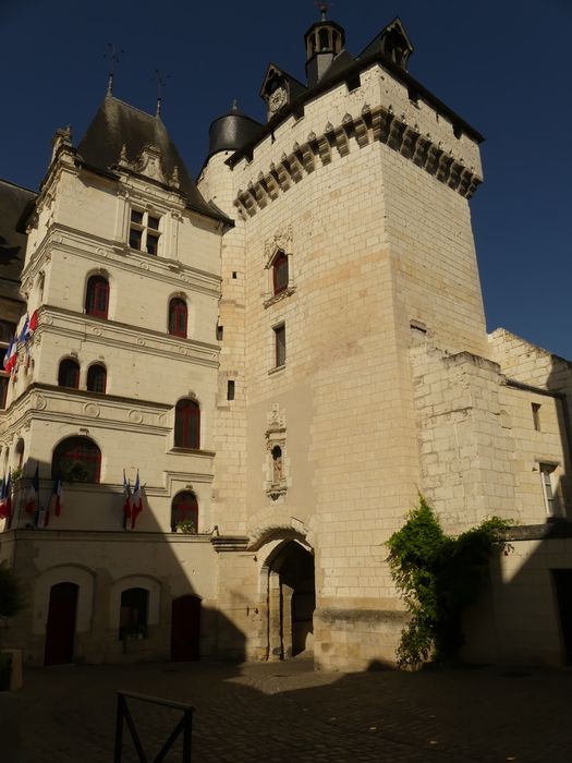 façade sud-est et nord-est de l’aile en retour