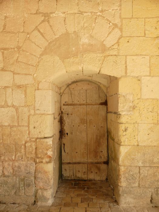 porte d’accès au clocher depuis le porche sud