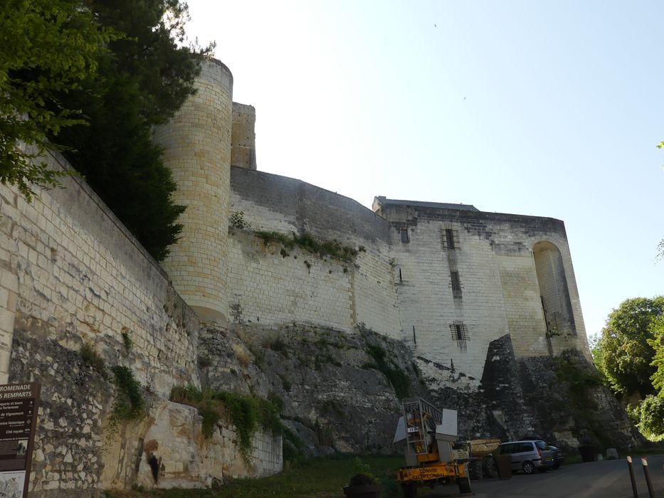 vue partielle de l’enceinte