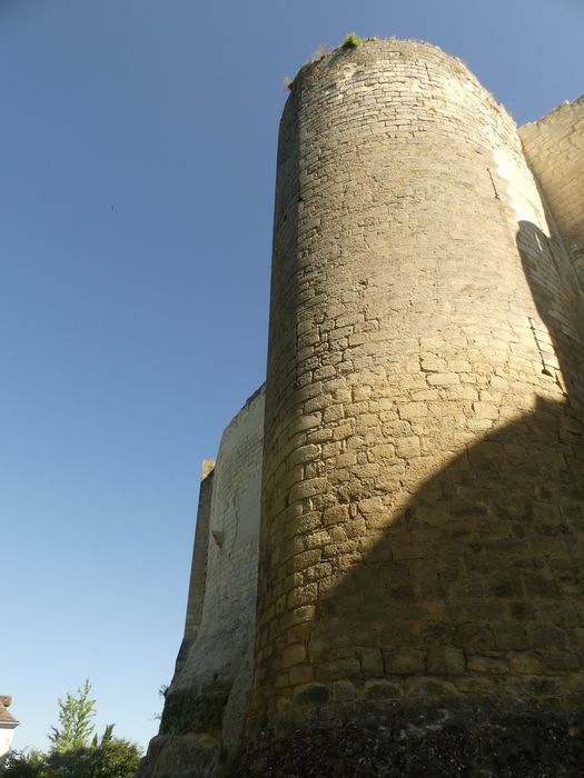 vue partielle de l’enceinte