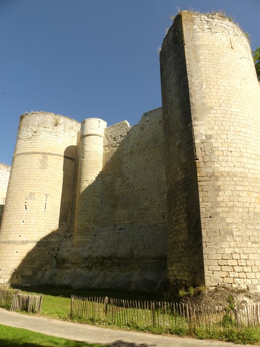 vue partielle de l’enceinte