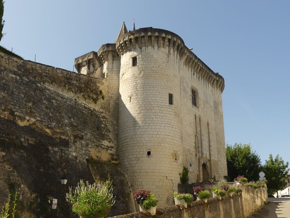 vue partielle de l’enceinte