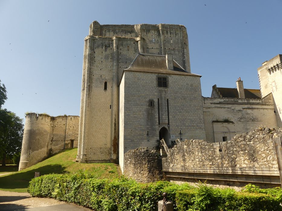 donjon, ensemble nord, vue partielle