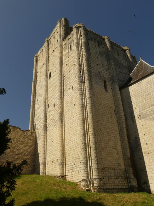 donjon, élévation est