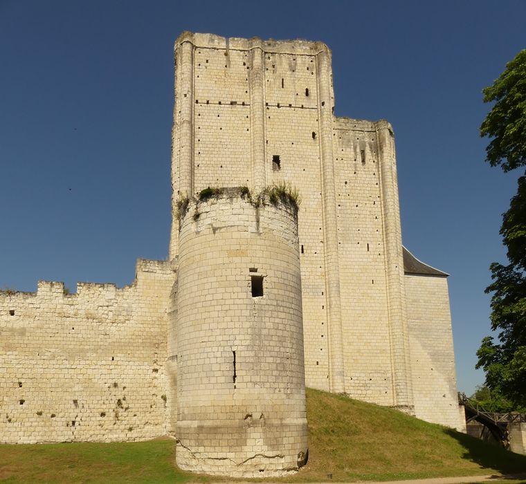 donjon, élévation est