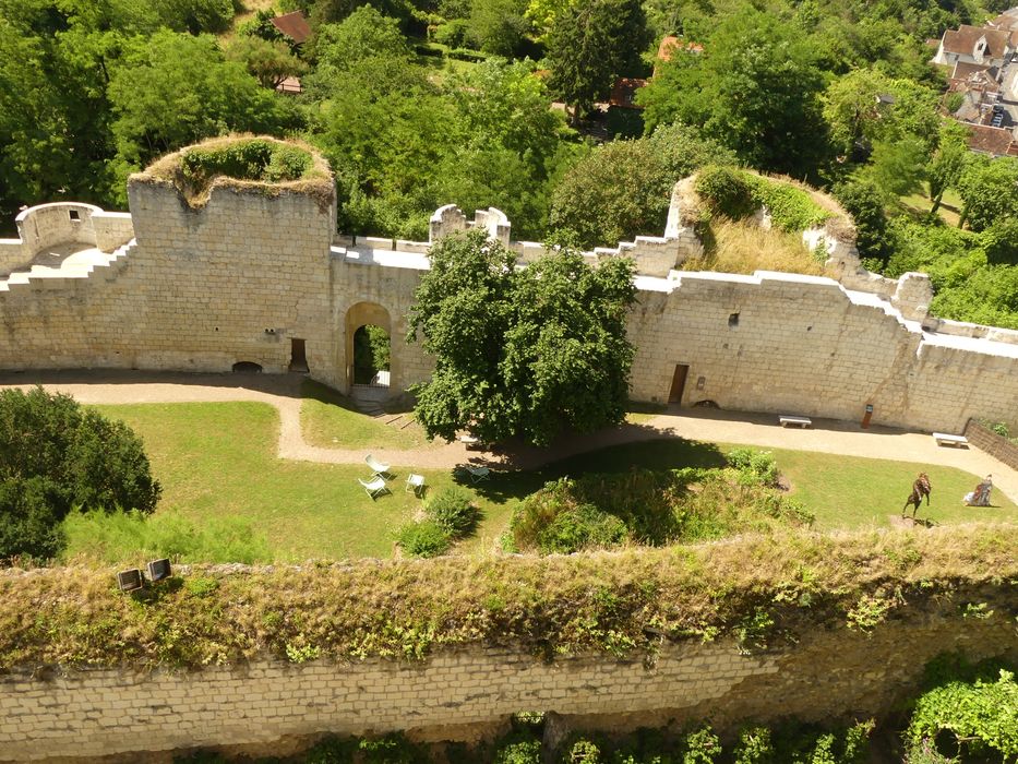 donjon, remparts sud