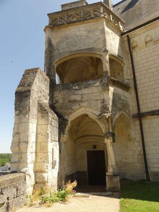 logis royal, façade ouest, loggia