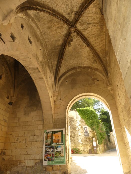 porte royale, vue partielle du passage