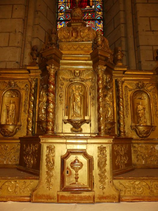 tabernacle, retable, vue partielle