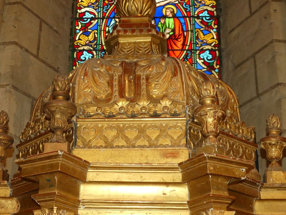 retable, détail