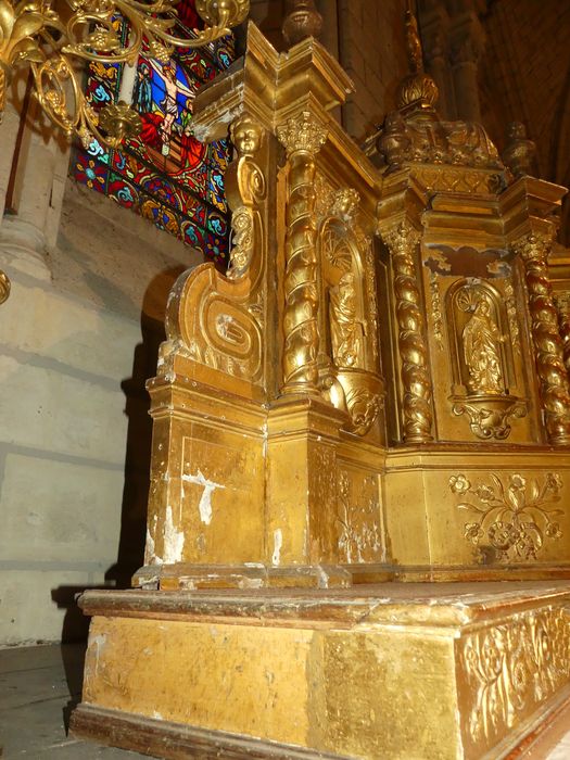 retable, détail