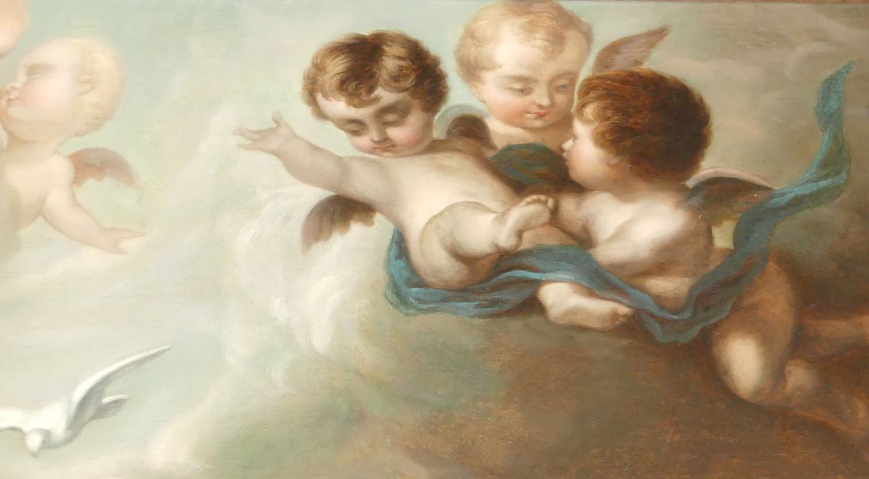 tableau : Annonciation, détail