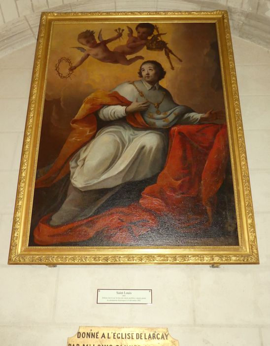 tableau : Saint Louis - © Ministère de la Culture (France), Conservation des antiquités et des objets d’art d'Indre-et-Loire - Tous droits réservés