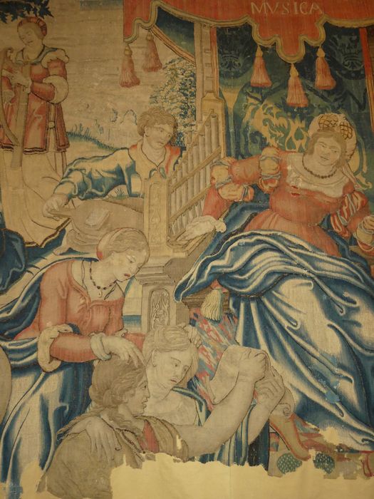pièce murale : La Musique, vue partielle