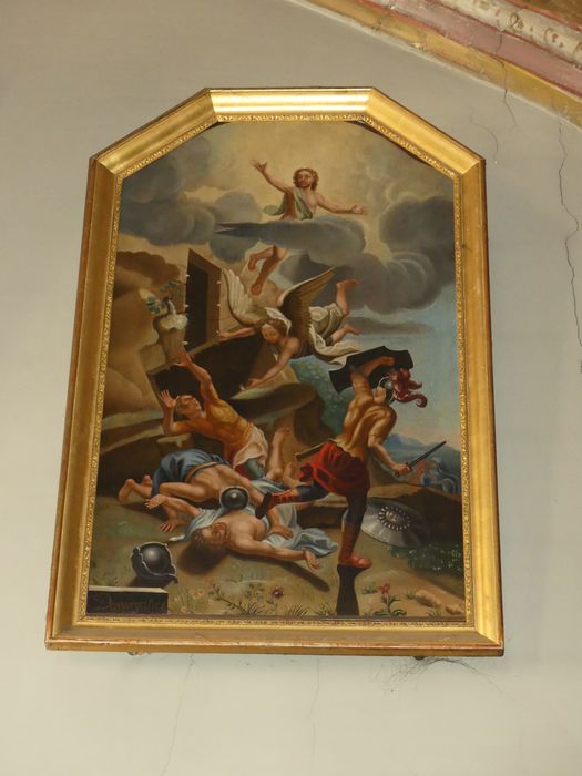 tableau : Résurrection (la) - © Ministère de la Culture (France), Conservation des antiquités et des objets d’art d'Indre-et-Loire - Tous droits réservés