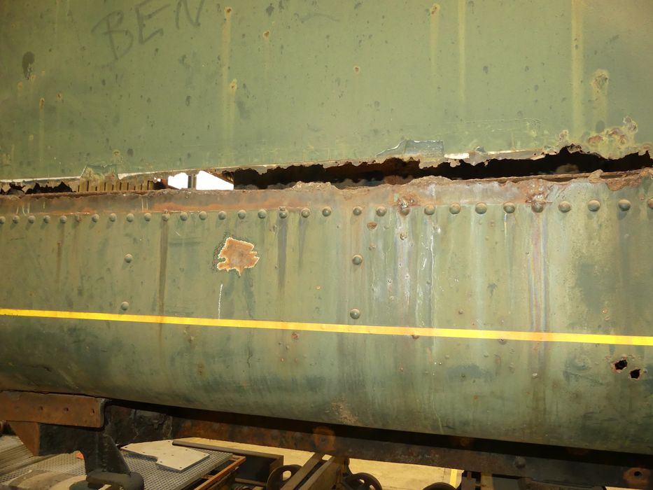 locomotive à vapeur : tender 38 A 16, détail de l’état sanitaire