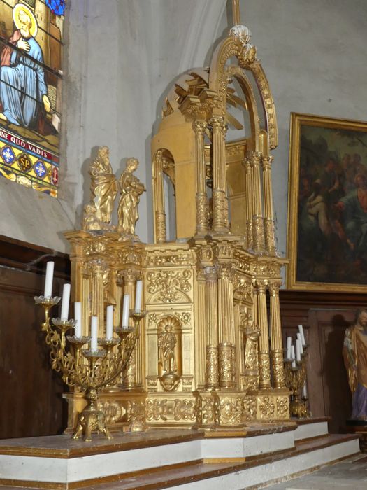 tabernacle architecturé et exposition