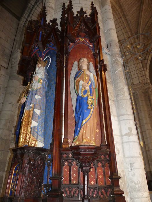 autel, retable de la Vierge