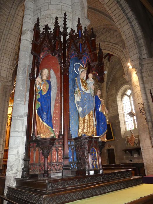 autel, retable de la Vierge