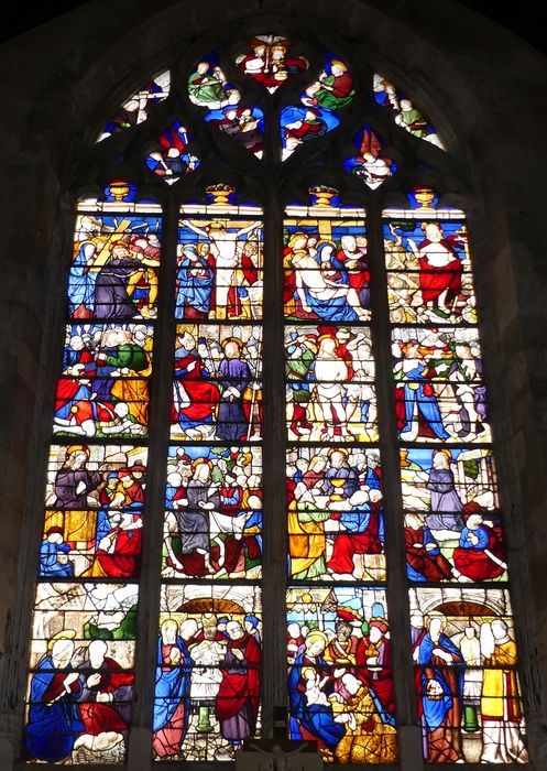 verrière : Scènes de la vie du Christ