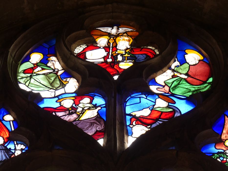 verrière : Scènes de la vie du Christ, détail