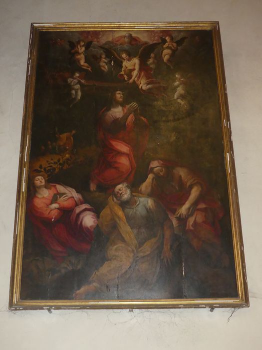 tableau : Agonie de Jésus ou Jardin des Oliviers - © Ministère de la Culture (France), Conservation des antiquités et des objets d’art d'Indre-et-Loire - Tous droits réservés
