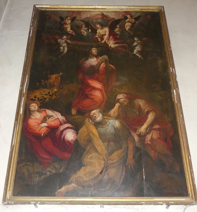tableau : Agonie de Jésus ou Jardin des Oliviers - © Ministère de la Culture (France), Conservation des antiquités et des objets d’art d'Indre-et-Loire - Tous droits réservés