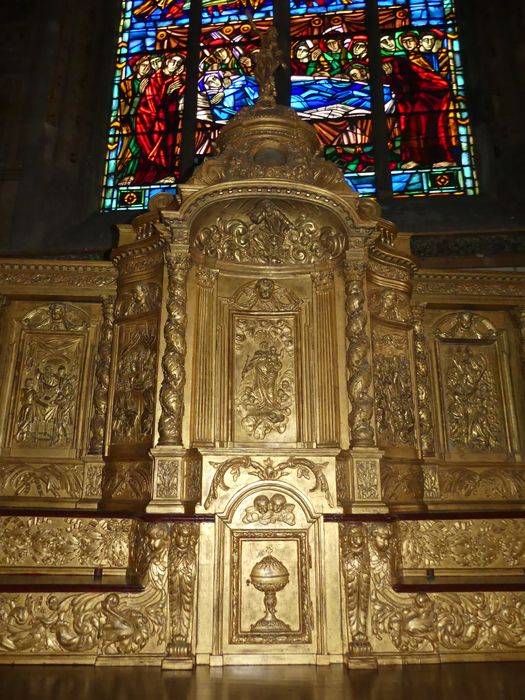 retable, tabernacle, vue partielle