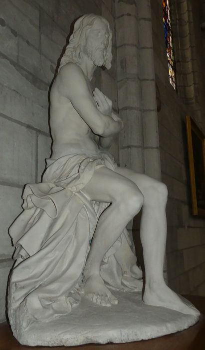 statue : Christ aux outrages (le)