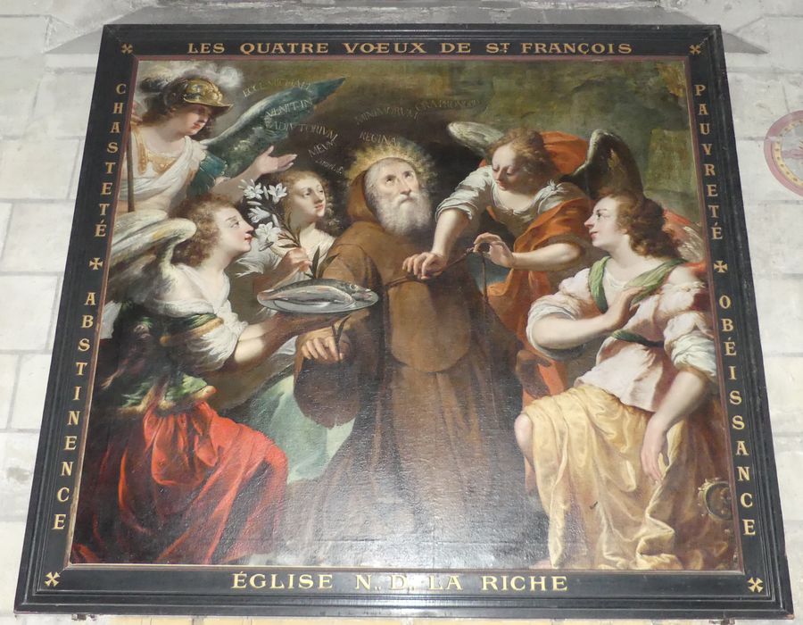 Tableau : Voeux de saint François (les)