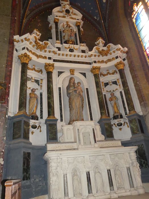maître-autel, retable - © Ministère de la Culture (France), Conservation des antiquités et des objets d’art d'Indre-et-Loire - Tous droits réservés