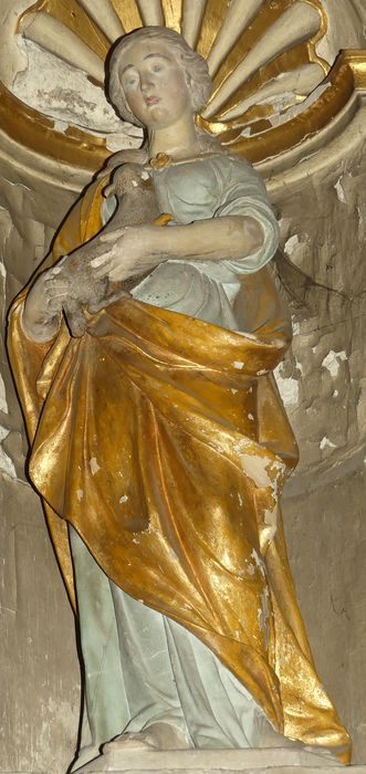 statue : Sainte Agnès