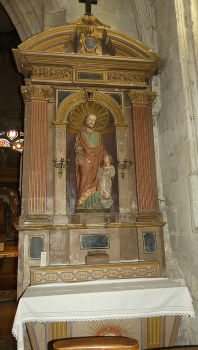 Autel-retable de saint Joseph