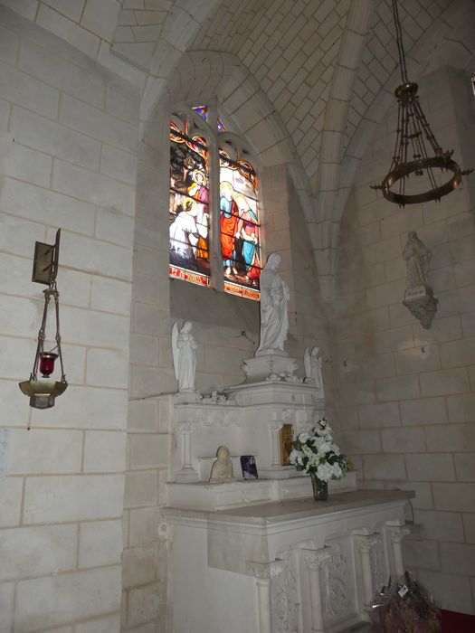 chapelle latérale, vue partielle