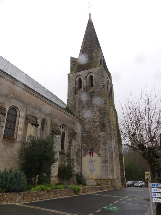 clocher, élévation ouest