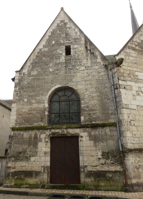 façade latérale nord, vue partielle